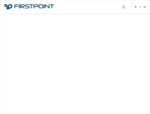 Tablet Screenshot of firstpoint.no